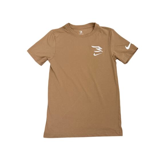 Nike Other - Nike Tan Brown Short Sleeve T Shirt Size Youth Medium 10/12